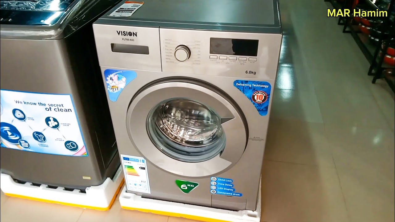 ভিশন ওয়াশিং মেশিনের দাম | Front Loading Washing Machine Price | Best Washing Machine Price in BD