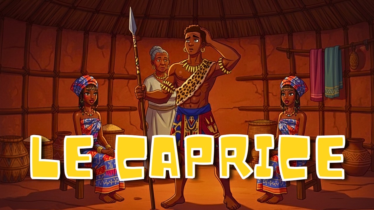 Le CAPRICE ❤ d'Un Jeune Homme - Conte africain animé | une histoire d'amour ❤ Dansletemps