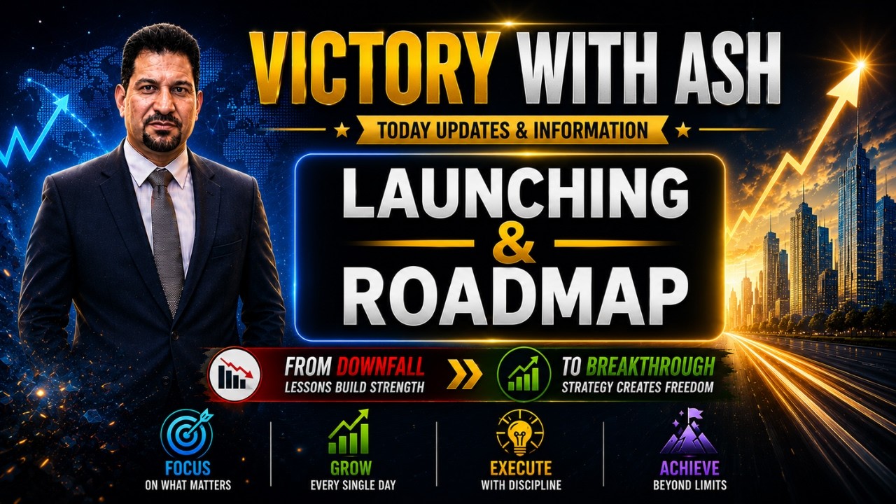 #victorywithash TODAY UPDATES & INFORMATION | LAUNCHING & ROADMAP తెలుగులో #onpassivenewupdate 
