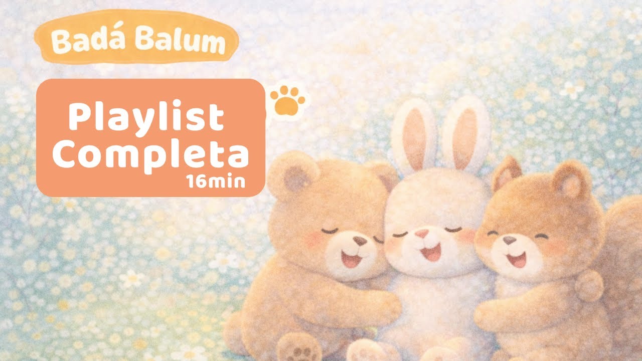 Músicas Infantis para o Dia a Dia- 16 minutos🌈 | Badá Balum