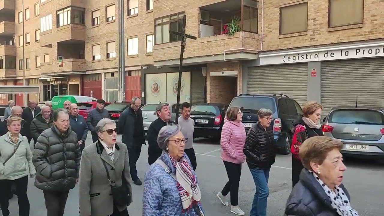 Tafalla, Navarra, Rosario de La Aurora. 3° domingo de Octubre 2025