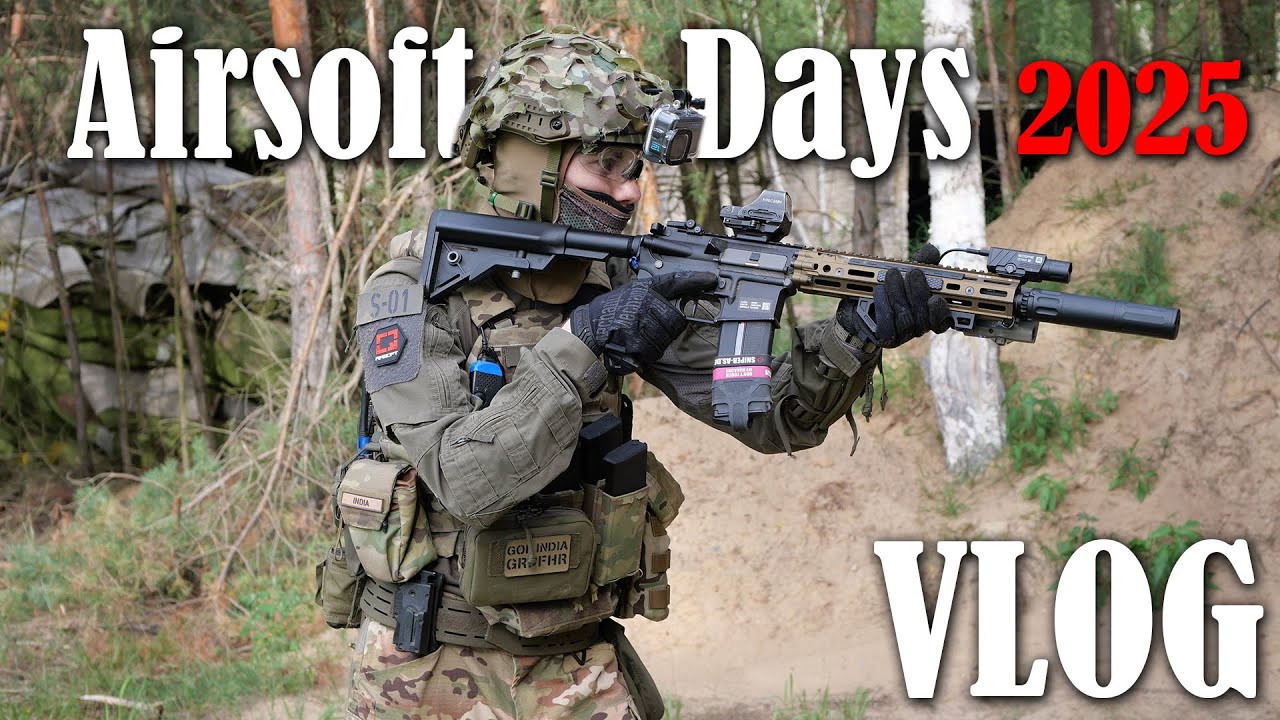 AIRSOFT DAYS 2025 VLOG – Action, Chaos & Spaß beim größten 0,5 Joule Event!