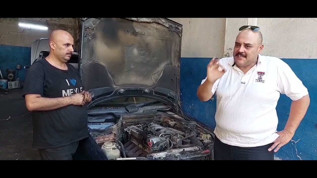 تبديل محرك مرسيدس الى الكاز