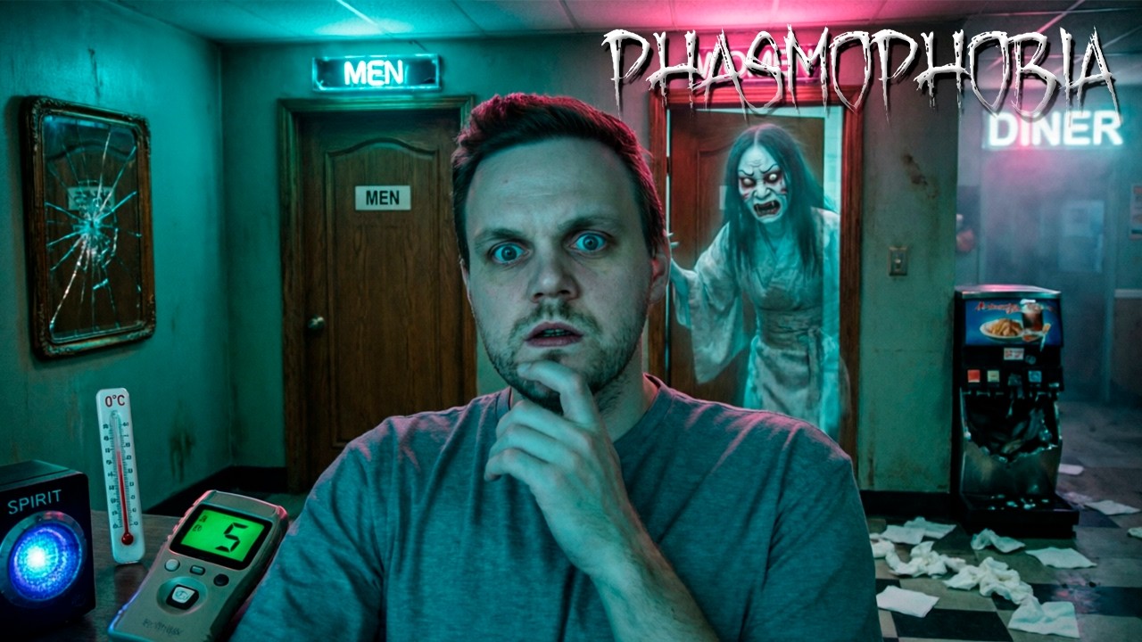 ПРИЗРАК В ТУАЛЕТЕ?! 💀 | phasmophobia