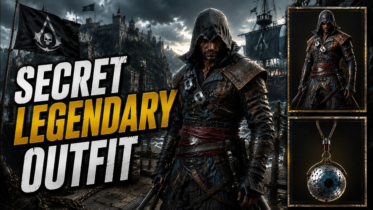 Этот секретный костюм легко пропустить! | Assassin's Creed Black Flag Resynced