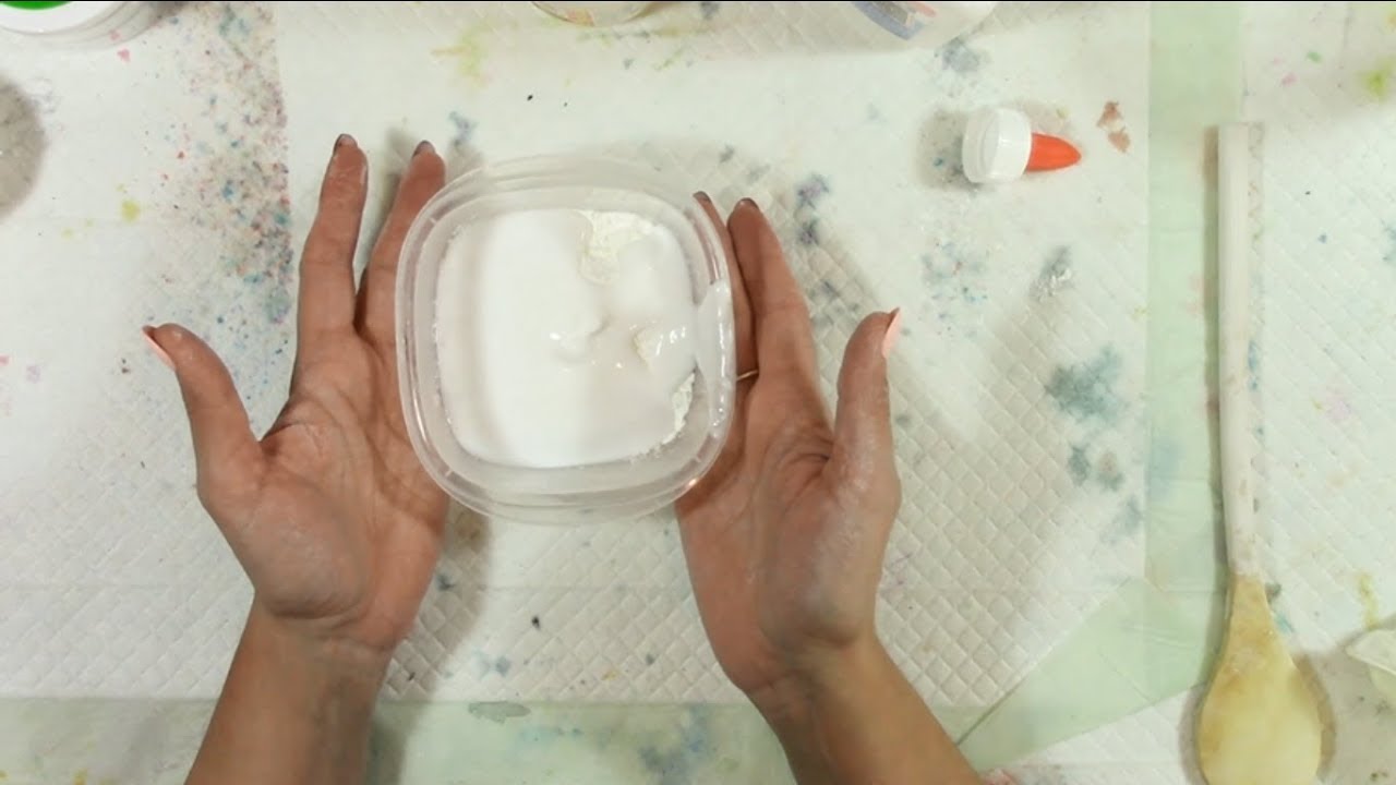 DIY Dollarstore Gesso using Cornstarch