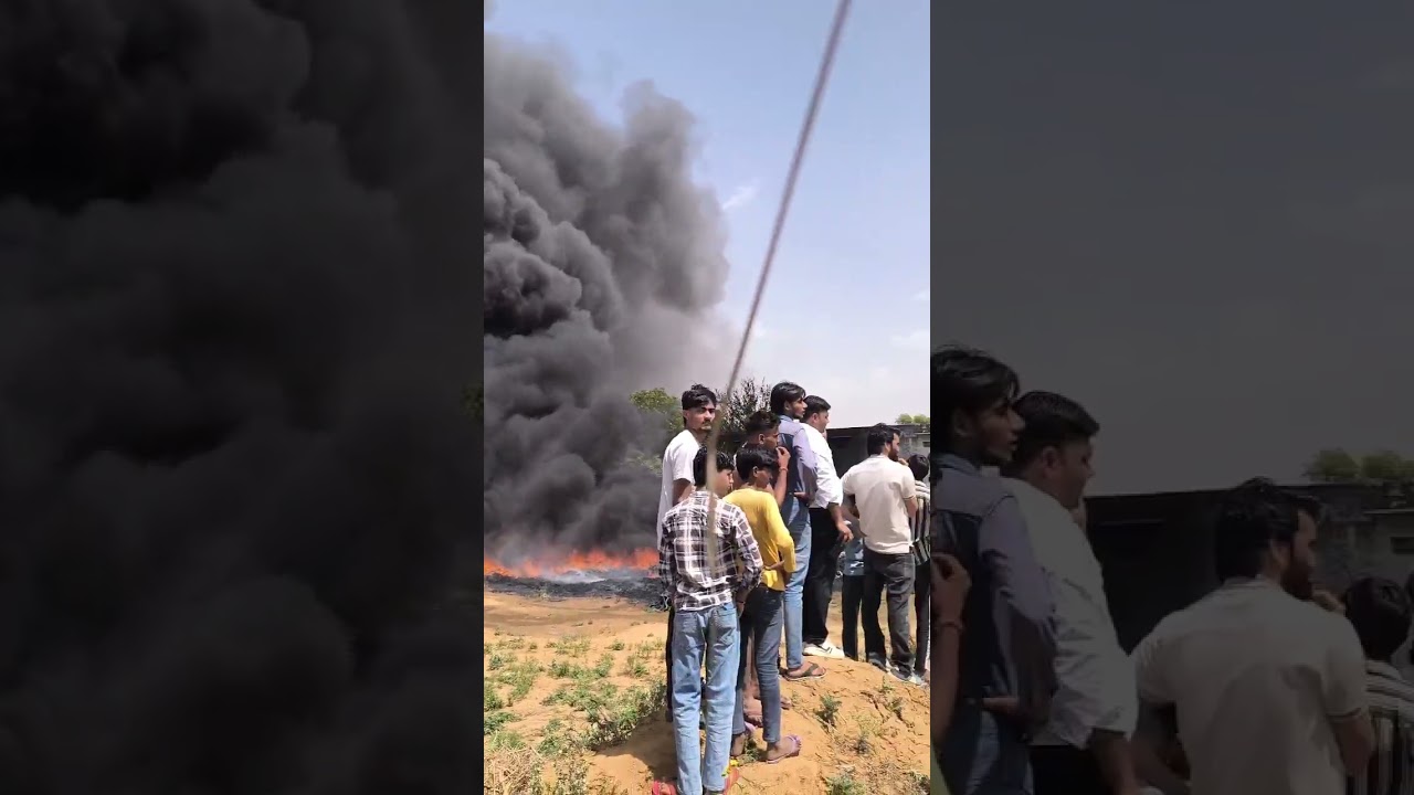 В деревне Гунти в районе Бехрор вспыхнул крупный пожар на складе волоконно-оптической продукции 🔥...