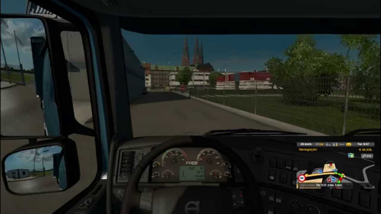 Viagem curta no Euro Truck 2