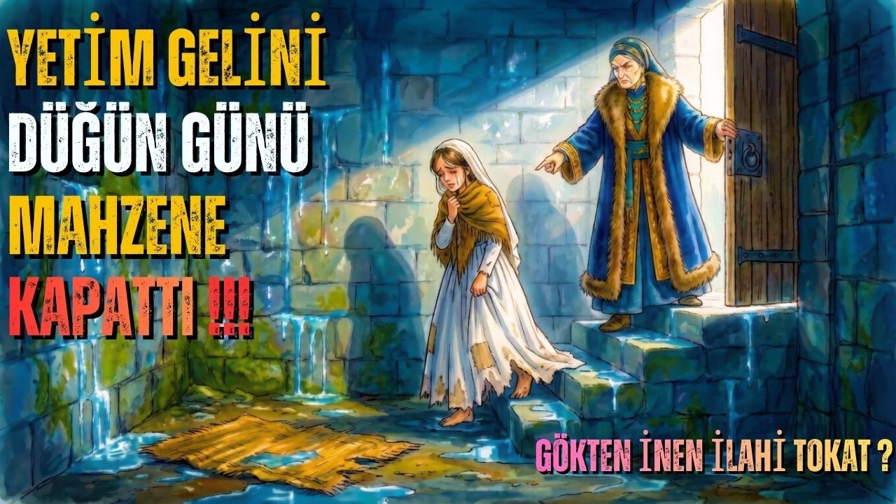 Yetim Zeynep'i Düğün Günü Buz Gibi Mahzene Attılar.. Gökten İnen İlahi Tokat!