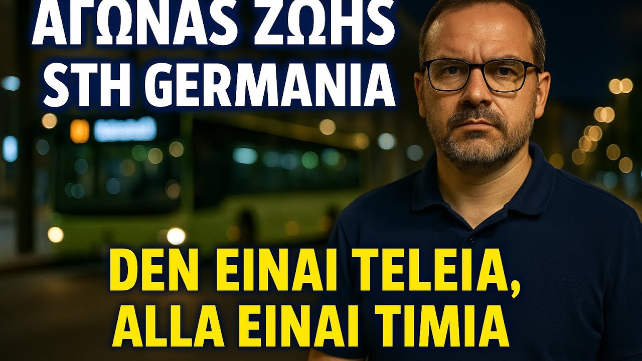 Μην Έρθεις Στη Γερμανία Αν Δεν Αντέχεις Αυτή Την Αλήθεια