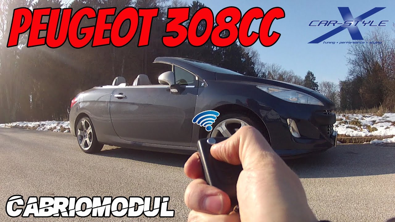 Cabriomodul, Dachmodul, Verdeckmodul - XCar-Style passend f&uuml;r Peugeot 308cc AIO