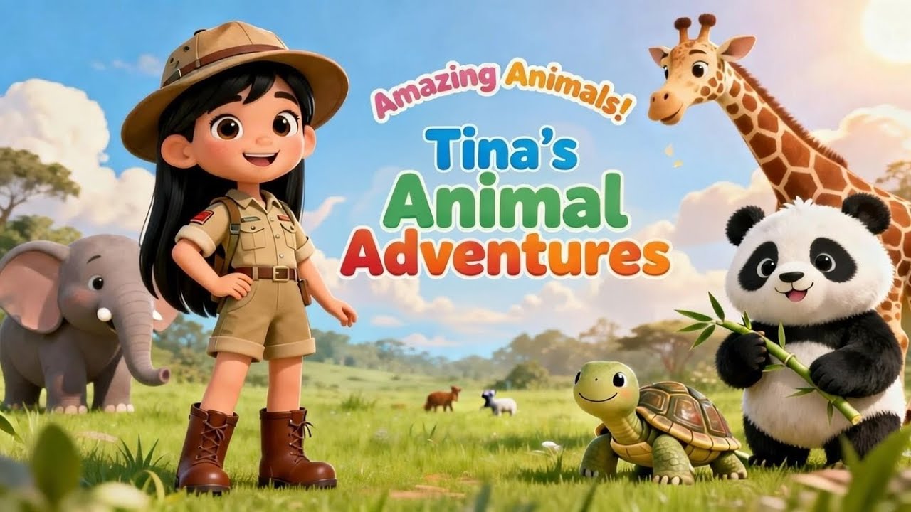 Amazing Animals for Kids | Tina’s Animal Adventures 