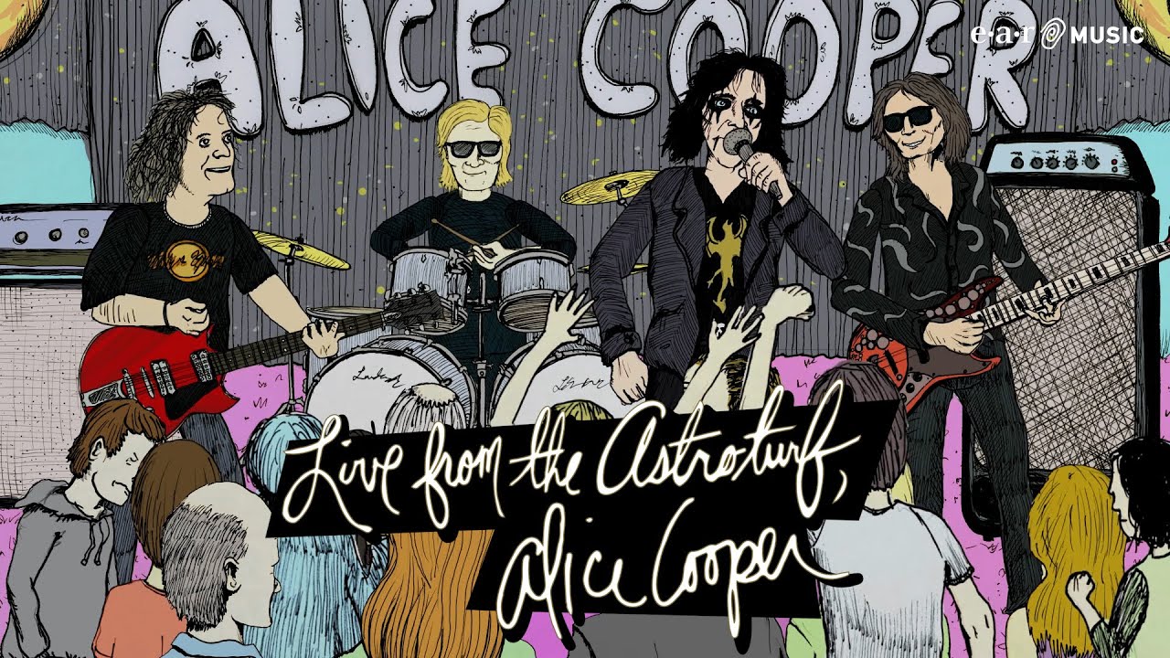 ALICE COOPER 'Under My Wheels' - Official Video from 'Live From The Astroturf'