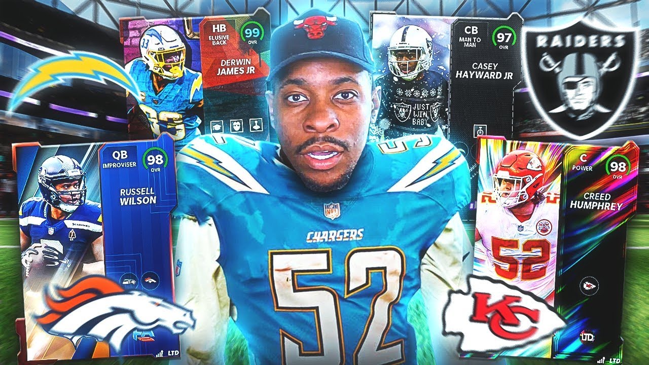 I Made An All-AFC West Squad Team Builder! Madden 22 Ultimate Team