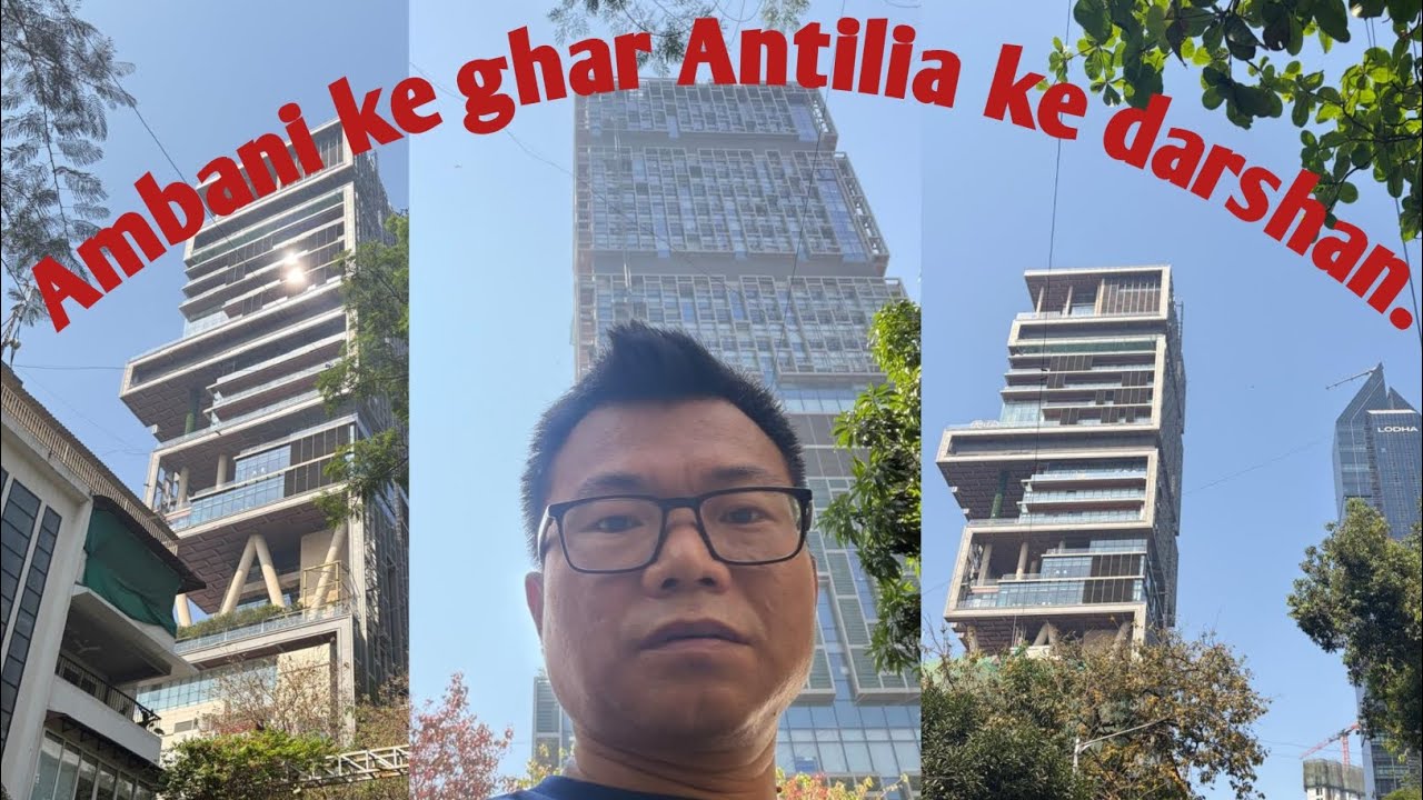 Tour Of Antilia,private residence of Mukesh Ambani and family.#antilia #ambani #ambanifamily 