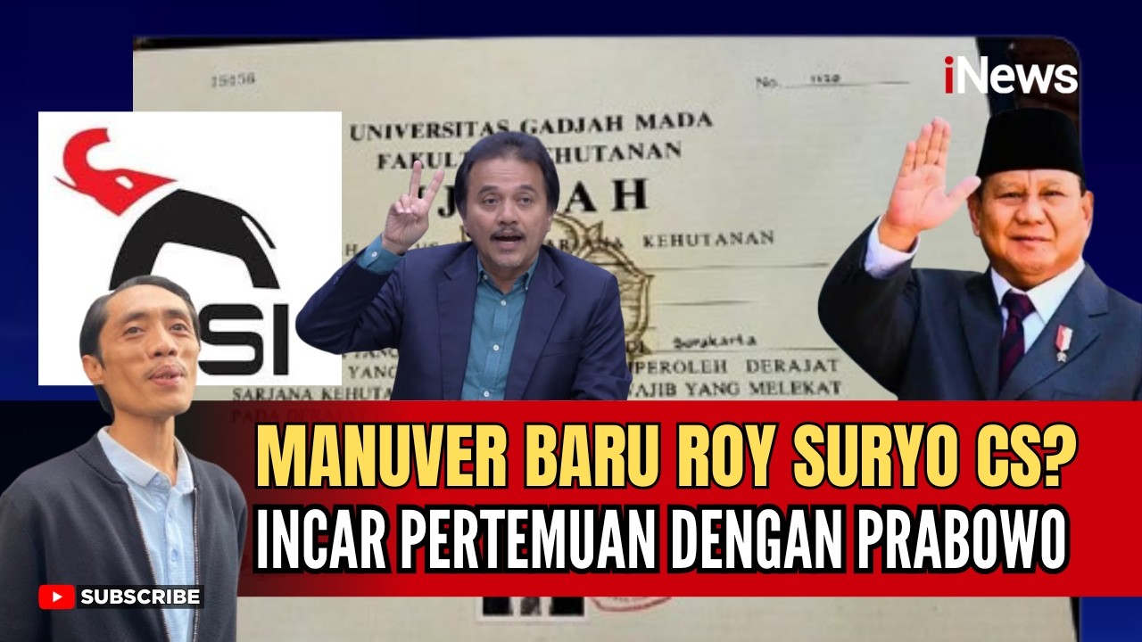 Ada Agenda Besar? Dian Sandi Sebut Roy Suryo Cs Bergerak Susun Langkah ke Prabowo