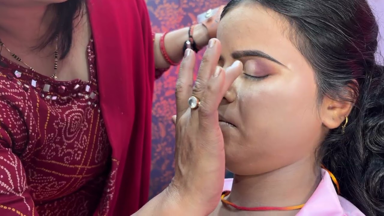Bridal eyemakeup kaise kare #eyemakeup #bridal eye #glitteryeyelook 