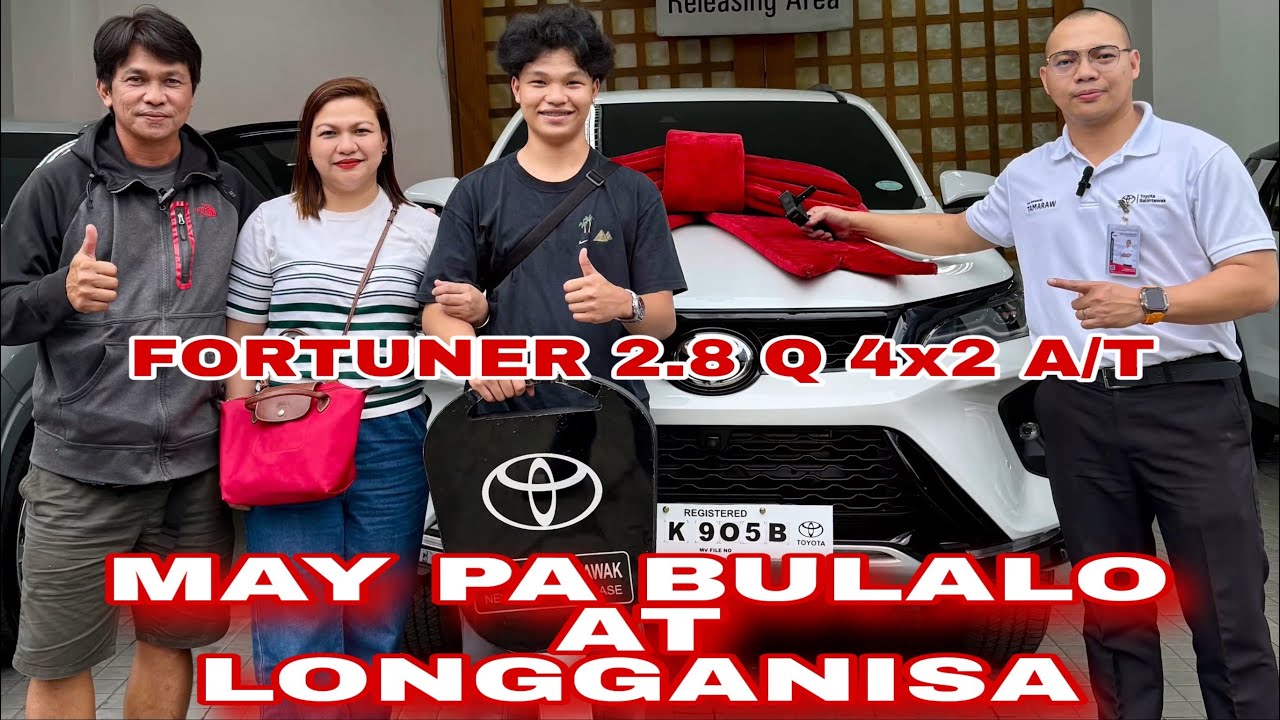 2025 TOYOTA FORTUNER 2.8 Q 4X2 A/T | SRP: 2,215,000 | DEMO AND TURN OVER