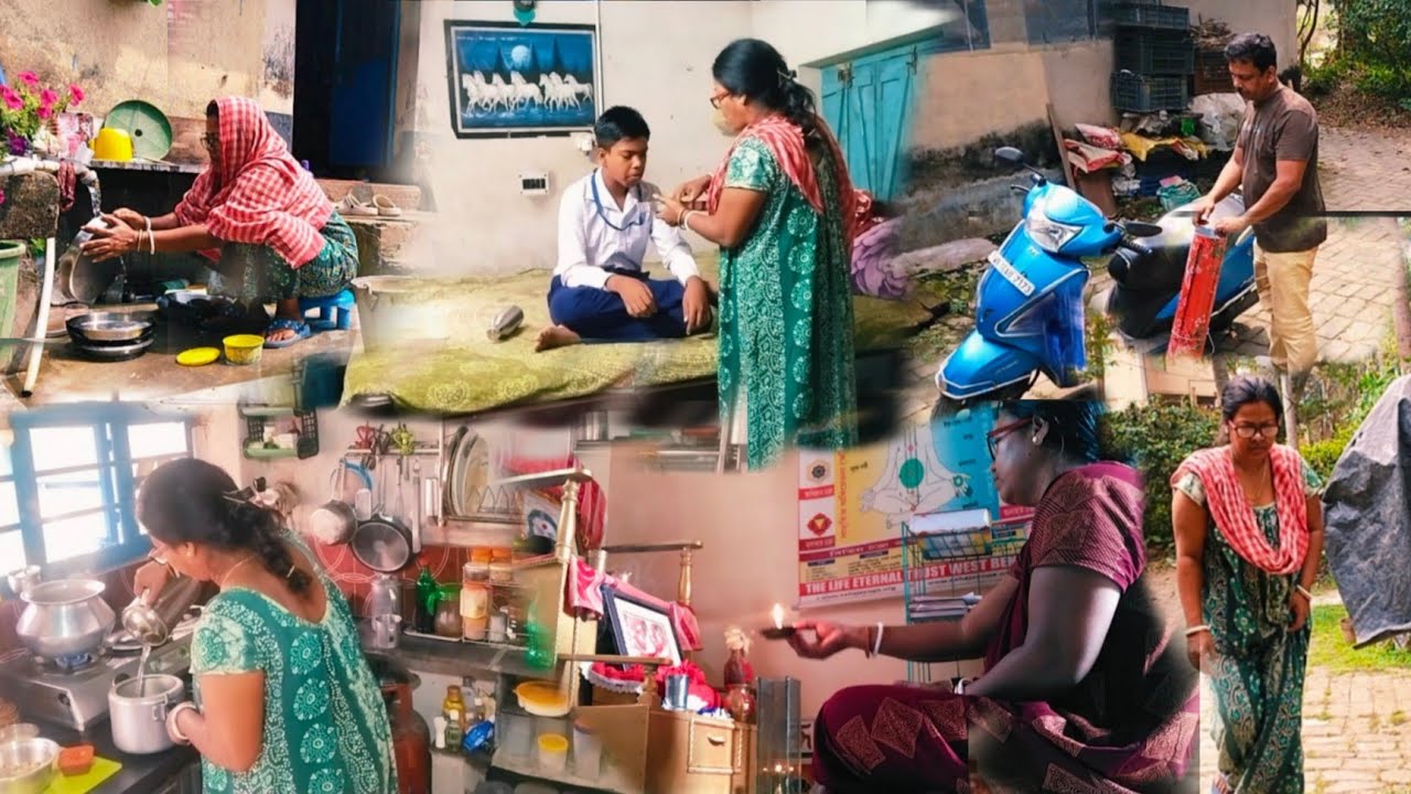 ছেলেস্কুলে আর হাসবেন্ড কাজে যাওয়ার পর আমিযেভাবে step by step পরিপাটি করে ঘরের কাজগুলো গুছিয়ে করি।