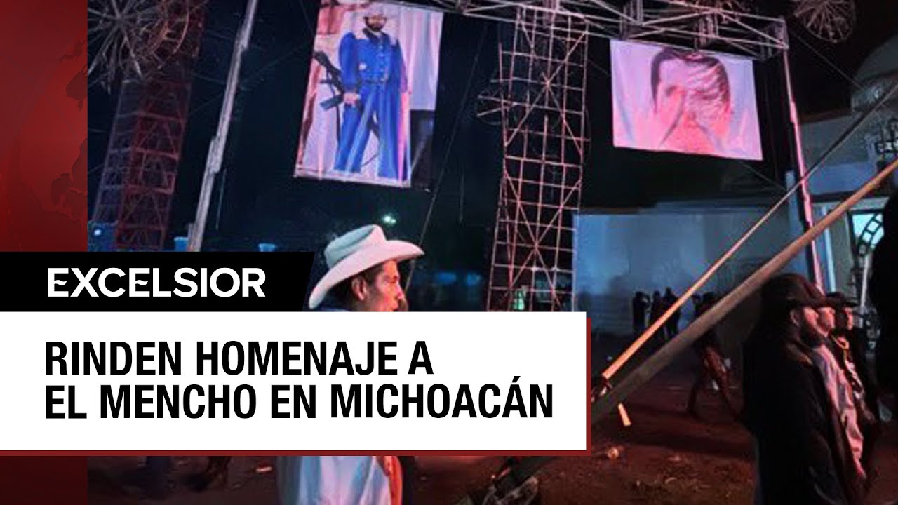 Arman fiesta en comunidad de Michoacán en honor a El Mencho