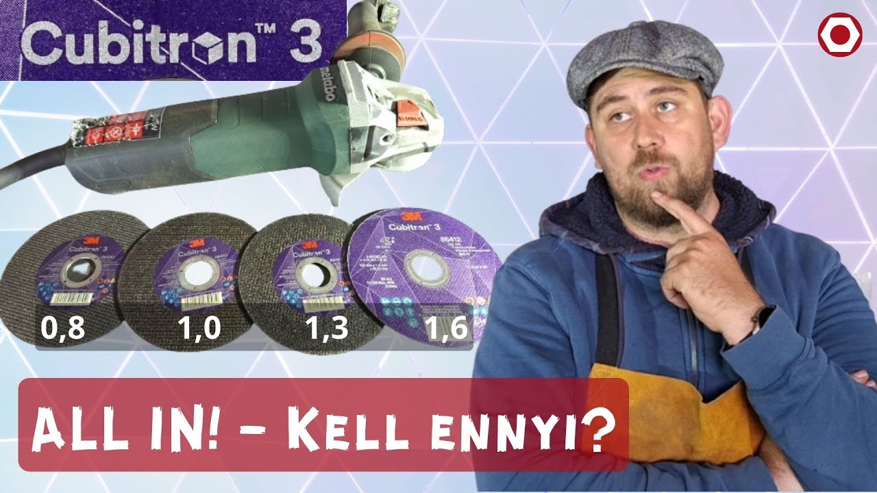 All in - Cubitron 3 vágókorong teszt