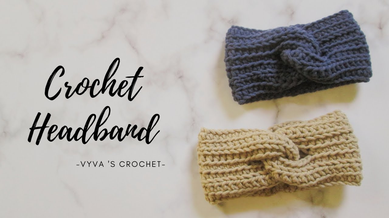 Crochet Headband | Hướng dẫn móc băng đô kiểu xoắn #7 | Vyvascrochet