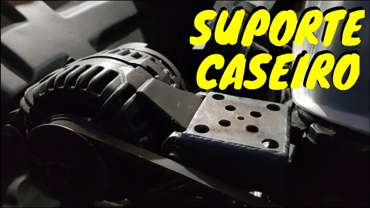 COMO FAZER UM SUPORTE PARA ALTERNADOR TOP