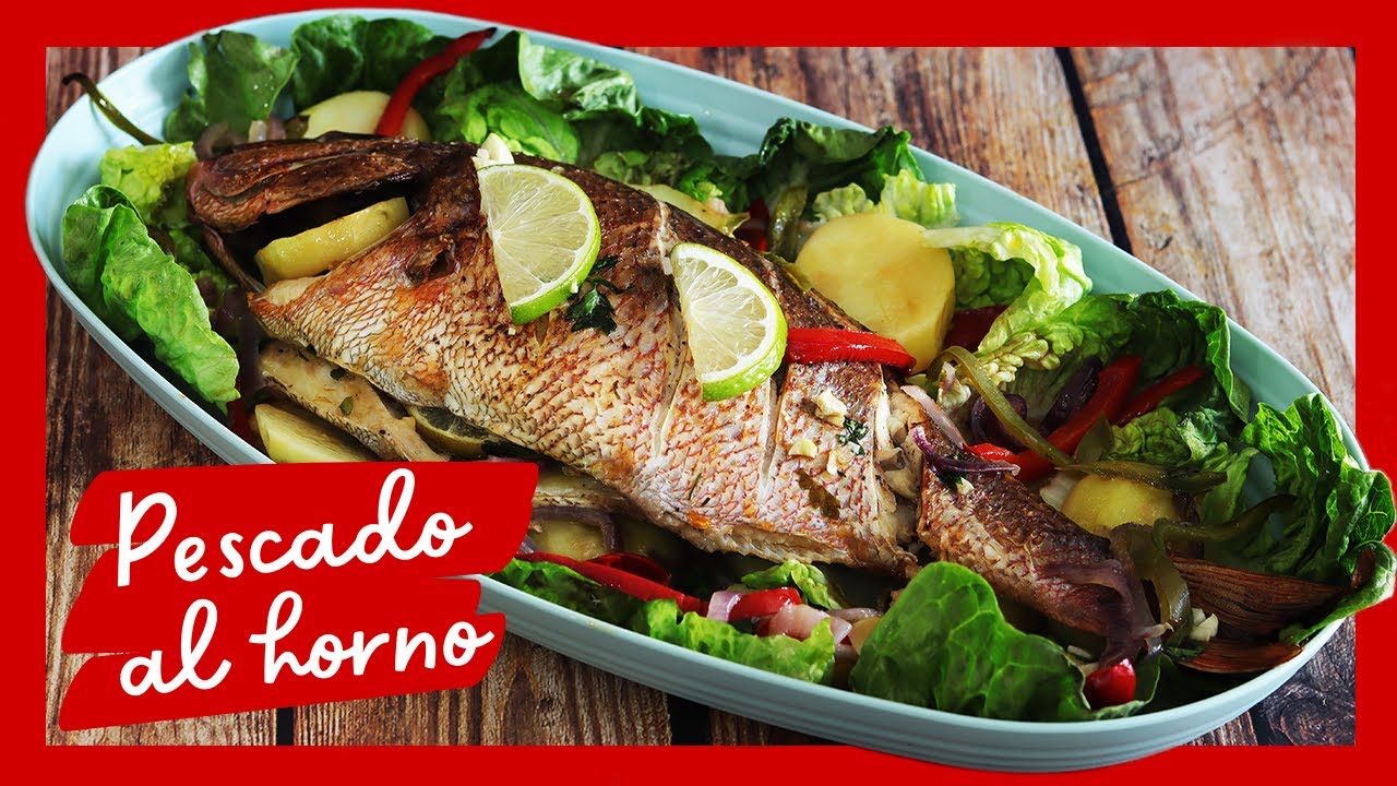 Pescado al Horno PERFECTO: ¡Descubre el Secreto! 🐟🍽️🍋 Receta de Pargo