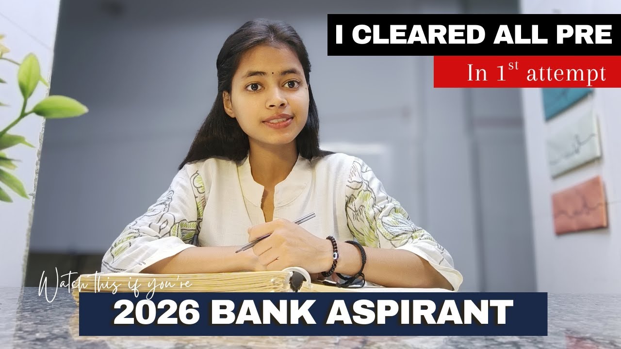 How I cleared every prelims in 2025: Watch this video if you're preparing for 2026 Bank exams ✅