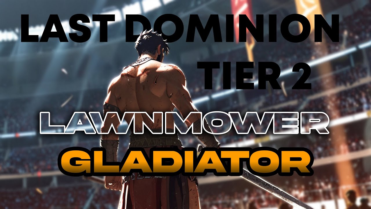 My LAST Dominion before Tier 3 | Throne and Liberty ft. Lawnmower build