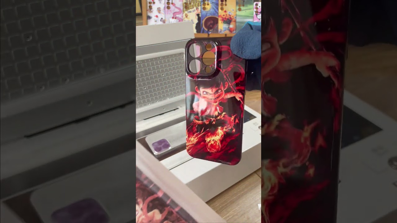 Nezha, a character wukong admired #daqin  #phonecaseprinter  #sublimationprint  #iphone16promax