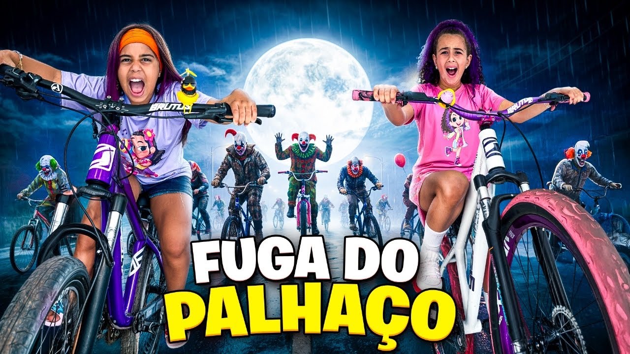 A VALENTONA ME PERSEGUIU COM OS PALHAÇOS DO GRAU - estou em perigo ? 
