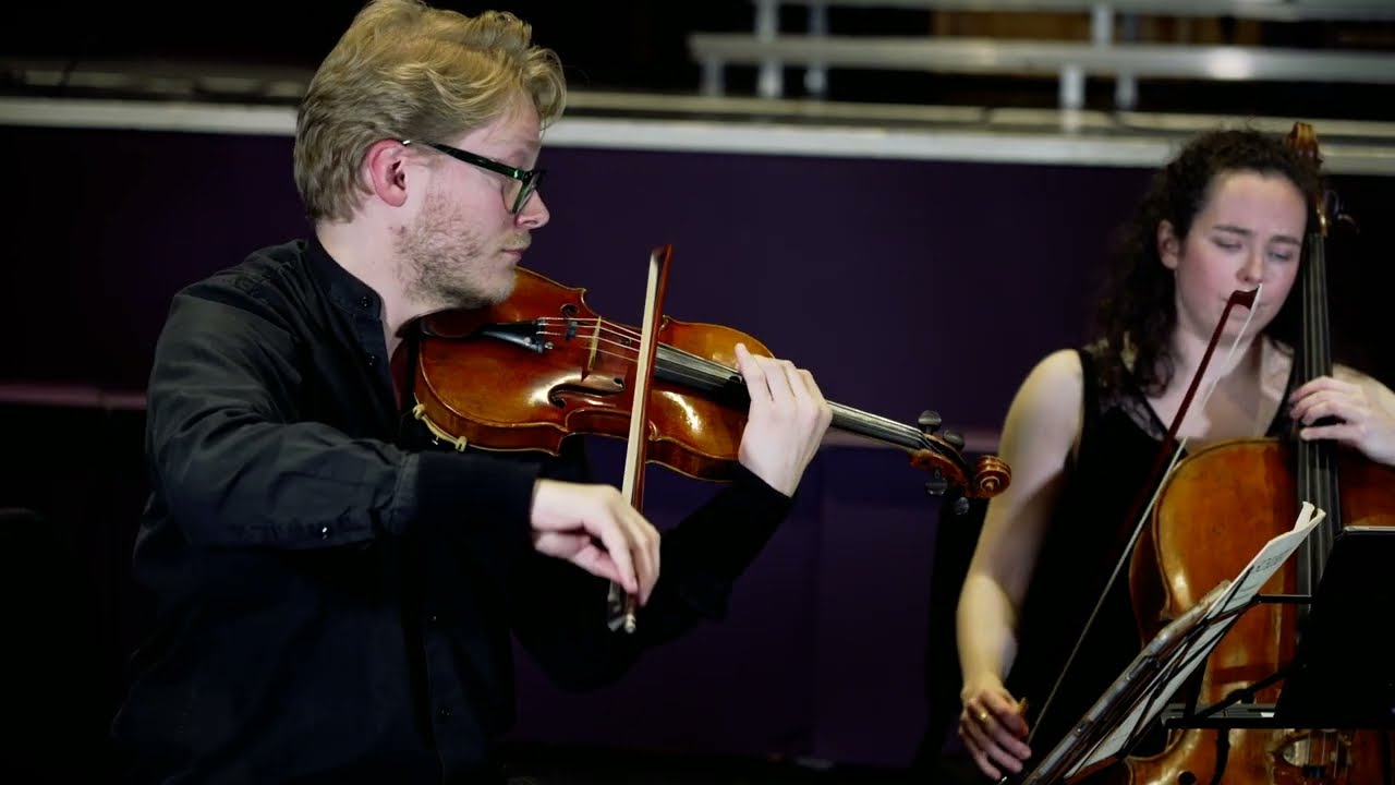 Marmen Quartet play 'Secret letters' by Garth Knox 4/4