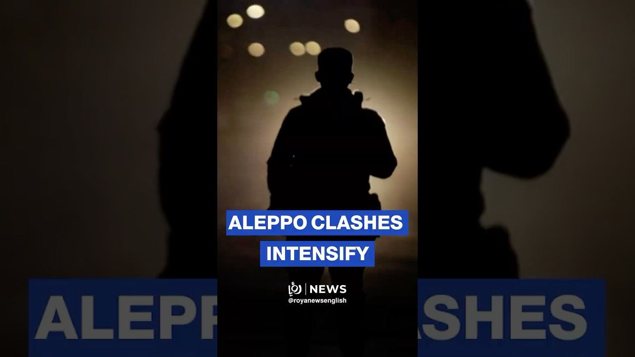 Heavy Syrian troop deployment in Aleppo amid clashes with SDF