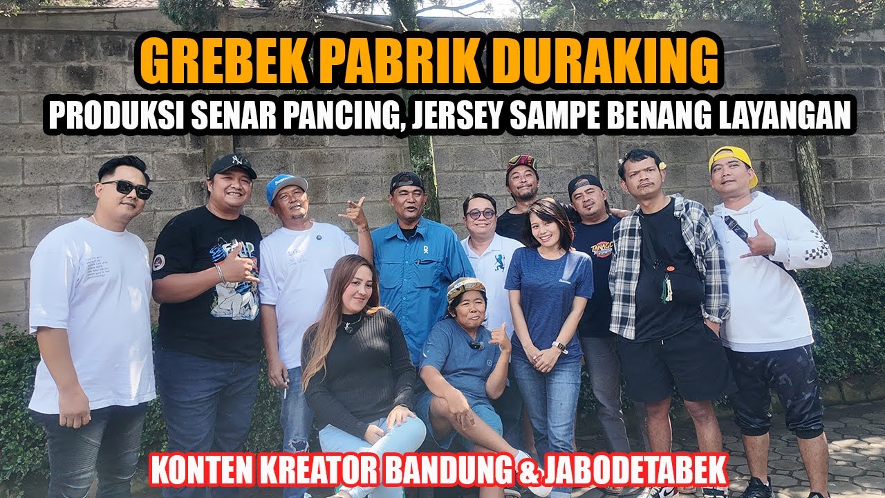 SENAR BUKAN IMPOR DARI CHINA‼️ ADUL GEMILANG, FELIP & KONTEN KREATOR ASAL BANDUNG INSPEKSI PABRIKNYA