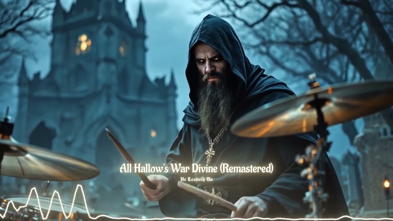 He Leadeth Us - All Hallow's War Divine (Remastered) | Christian Orchestral Heavy Metal Deathcore