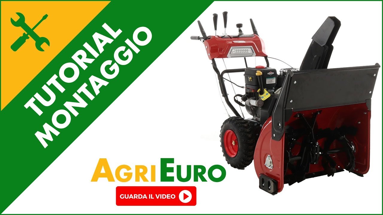 Montaggio Spazzaneve GeoTech STP971 WEBS