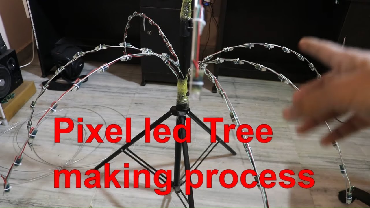 How to make pixel led Tree at home
