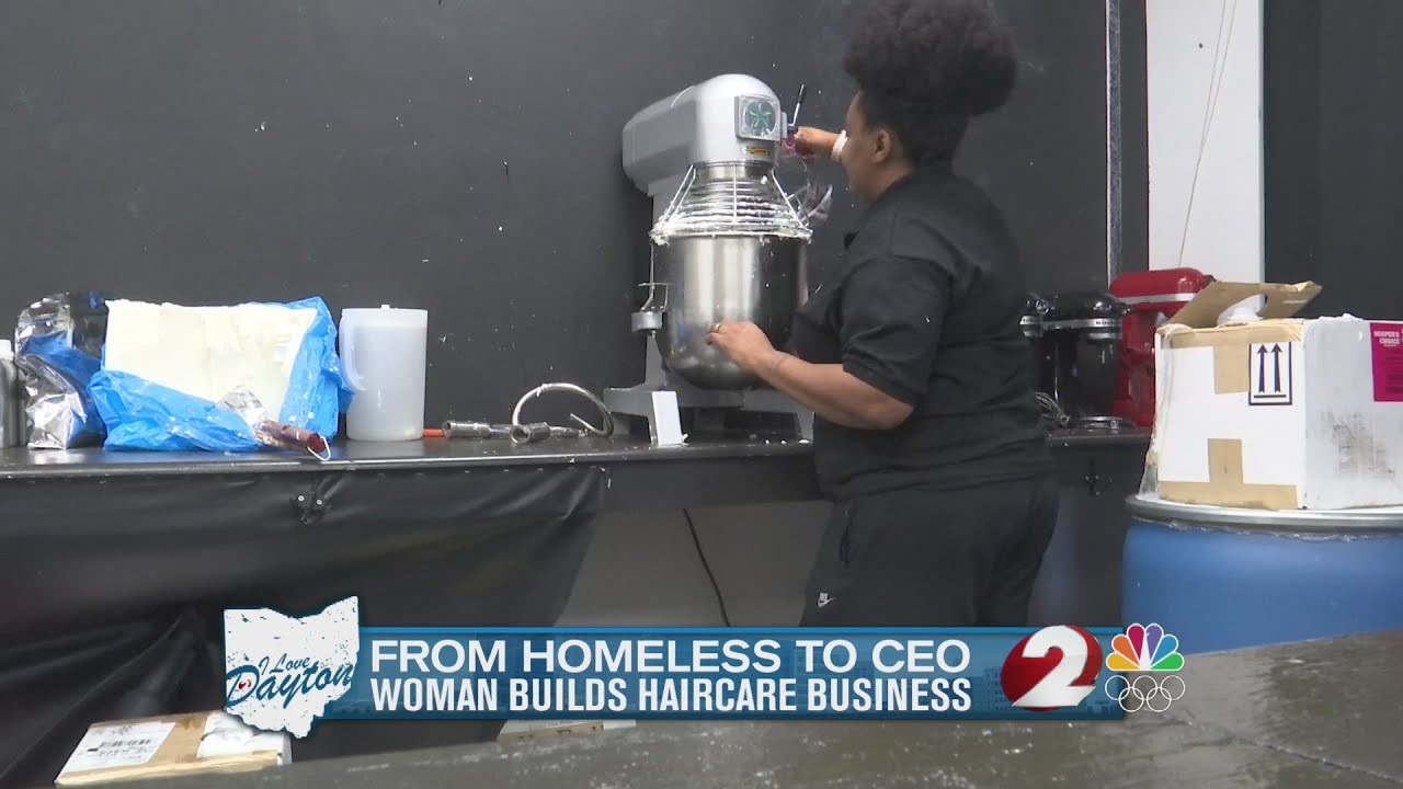 From Homeless to CEO: Woman builds hair care business