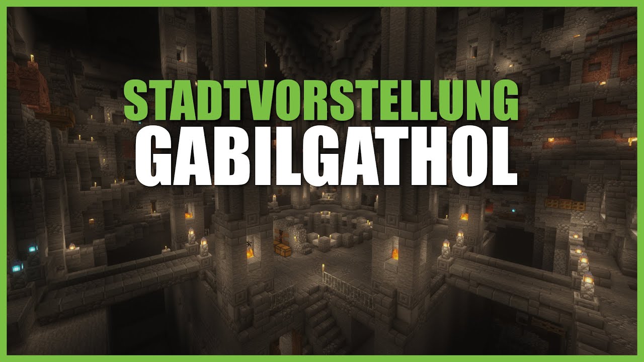 Stadtvorstellung Gabilgathol | Minecraft Zwergenstadt | FTSCraft