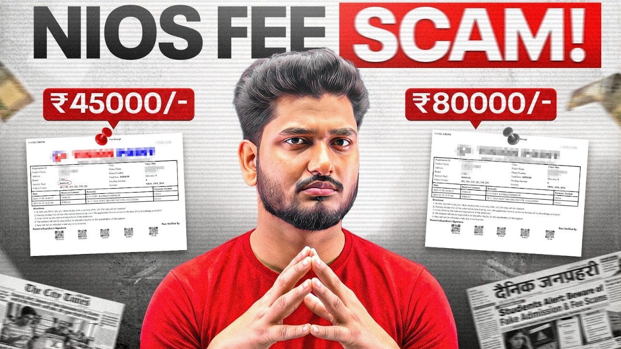 NIOS Admission Fee 😨 Biggest Scam Exposed