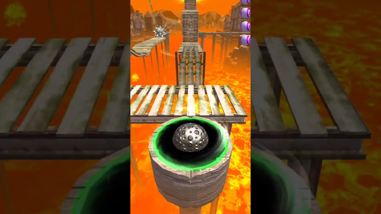 Rollance adventure balls: Be careful going down dangerous paths