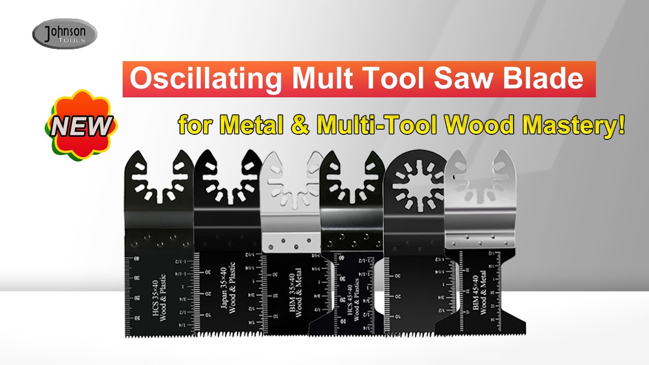Precision Crafting: Oscillating Tool Blades for Metal & Multi-Tool Wood Mastery!
