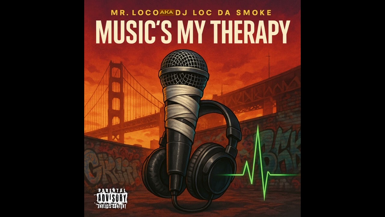 Mr. Loco (Loc-01) &ndash; Music&rsquo;s My Therapy | DJ Loc Da Smoke&rsquo;s AI Collection 2025