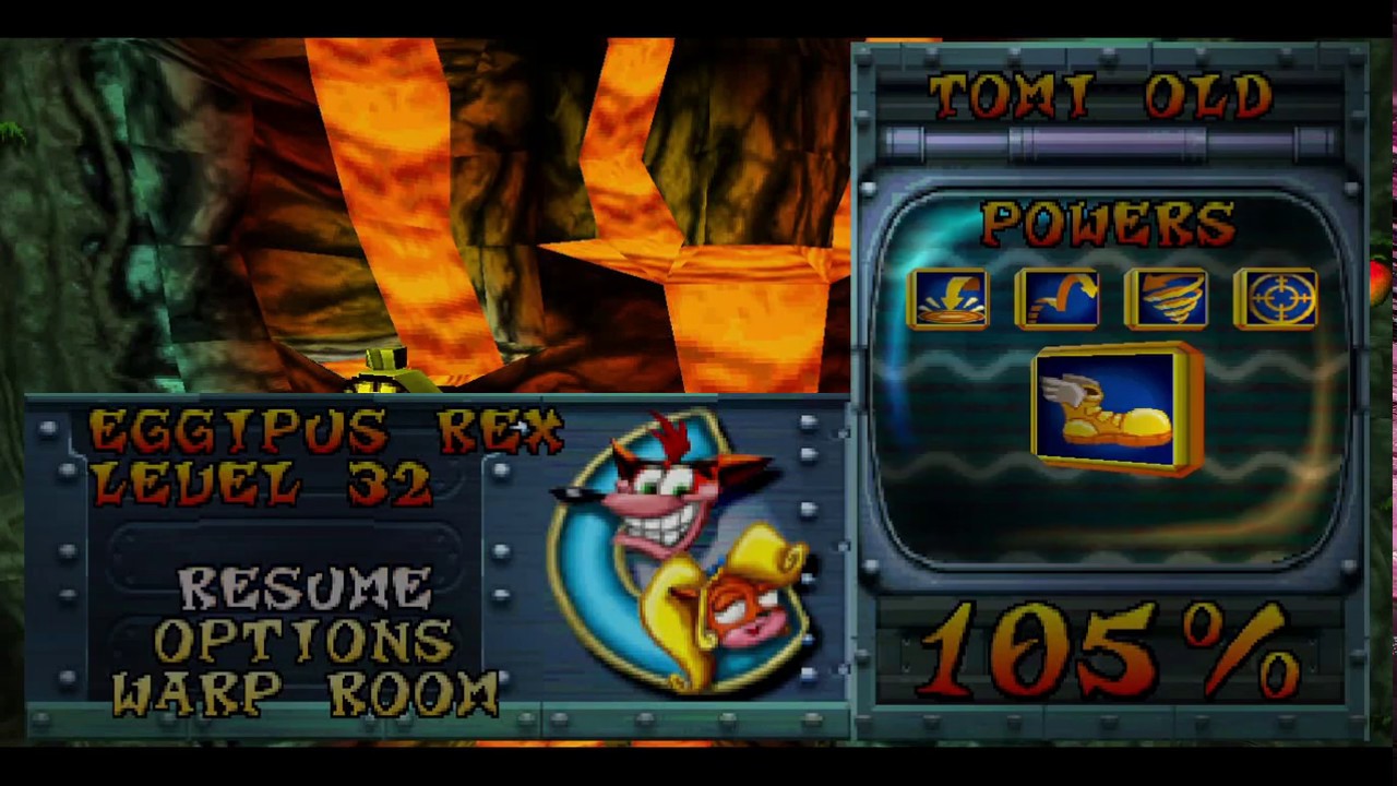 Crash Bandicoot 3 - Eggipus Rex - Time Trial - 0:40:76