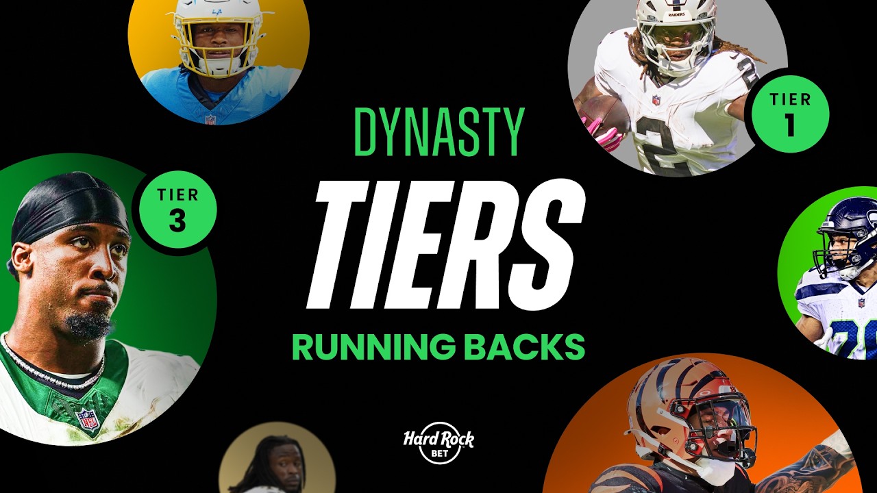 2026 Dynasty RB Rankings & Tiers Post-Free Agency | Top 50 Running Backs (Fantasy Football)