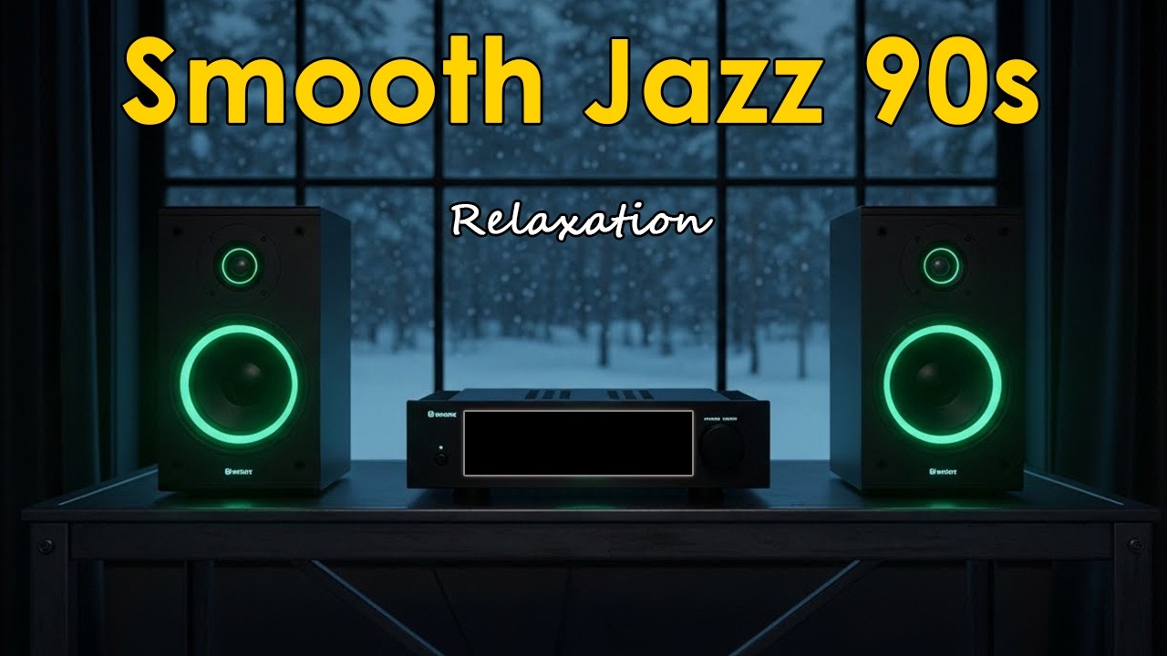 Smooth Jazz 90s x Relaxation – Classic Chill Grooves for Peaceful Moods & Calm Energy