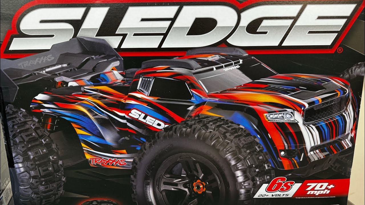 Traxxas sledge unboxing