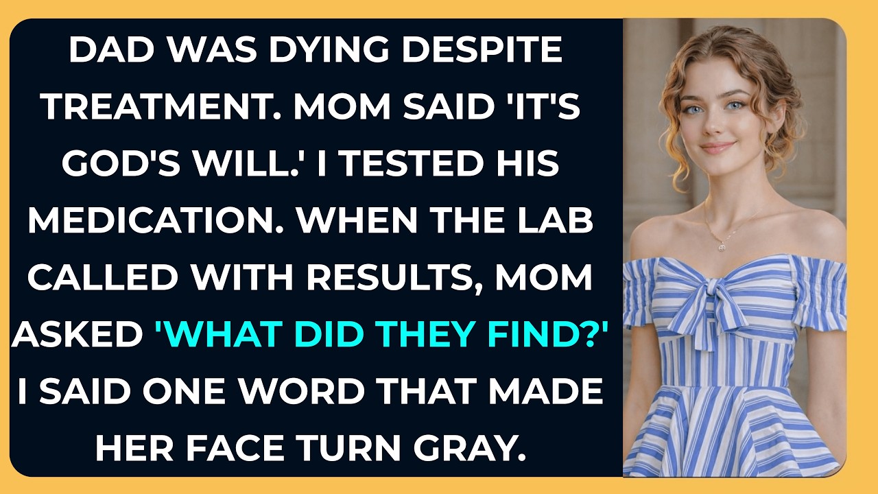 My Mom Gave Dad Sugar Pills Instead Of Chemo. 6 Months Later. One Lab Test Exposed Everything
