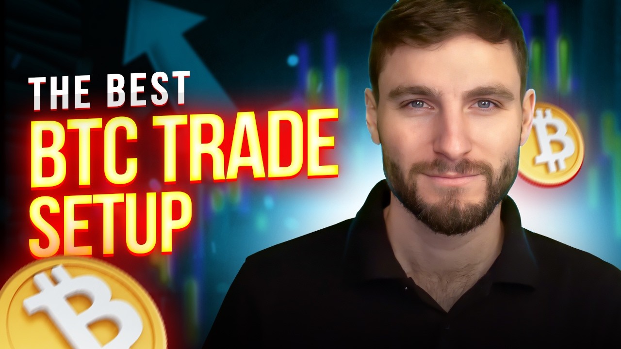 Bitcoin's Best Trade Setup🎯+ Why To Trade Stocks Right NOW!